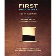 First Philosophy 9781551119717