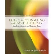 Ethics in Counseling & Psychotherapy 9781305089723