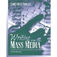 Writing For The Mass Media 9780205449729