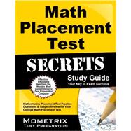 Math Placement Test Secrets 9781627339742
