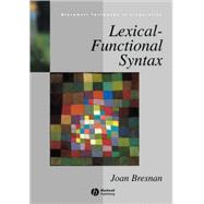 Lexical-Functional Syntax