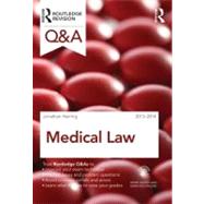 Q&A Medical Law 2013-2014 9780415699747