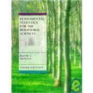 Fundamental Statistics for the Behavioral Sciences