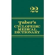 Taber's Cyclopedic Medical Dictionary (Thumb-indexed Version) Hardcover 9780803629776