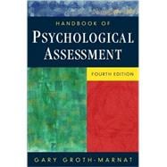 Handbook of Psychological Assessment, 4th Edition 9780471419792