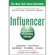 Influencer: The New Science of Leading Change, Second Edition (Hardcover) 9780071809795