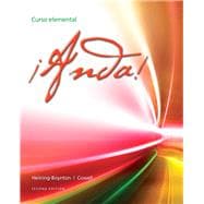 ¡Anda! Curso elemental Plus MySpanishLab with eText (multi semester access) -- Access Card Package 9780205989805