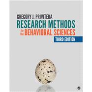 Research Methods for the Behavioral Sciences 9781544309811