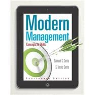 Modern Management Concepts and Skills 9780133859812
