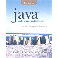Java Software Solutions for Ap Computer Science
