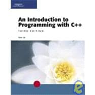 An Introduction to Programming With C++ 9780619239848