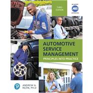 AUTOMOTIVE SERVICE MANAGEMENT 9780134709857