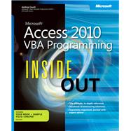 Microsoft Access 2010 VBA Programming Inside Out 9780735659872