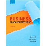 BUSINESS RESEARCH METHODS 5E 9780198809876