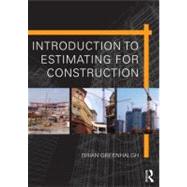 Introduction to Estimating for Construction 9780415509879