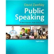 Public Speaking 8th Edition 9780134169880