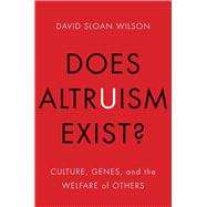 Does Altruism Exist? 9780300219883