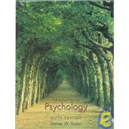 Introduction To Psychology W/Infotrac, Cloth Ed 9780534539887