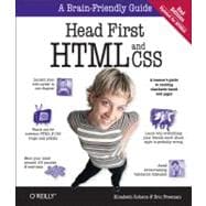 Head First HTML and CSS 9780596159900