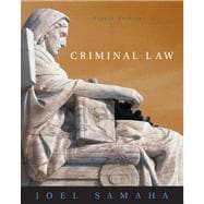 Criminal Law (with CD-ROM and InfoTrac) 9780534629915