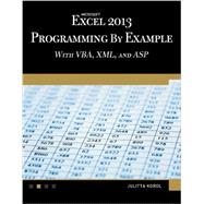 Microsoft Excel 2013 Programming by Example: With Vba, Xml, and Asp 9781938549915