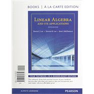 Linear Algebra and Its Applications, Books a la Carte edition Plus MyMathLab with Pearson eText -- Access Code Card 9780321989925