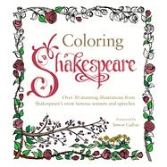 Coloring Shakespeare Over 30 Stunning Illustrations from Shakespeare’s Most Famous Sonnets and Speeches 9781250129925