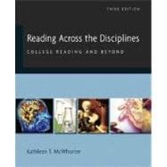 Reading Across the Disciplines: College Reading and Beyond (book alone)