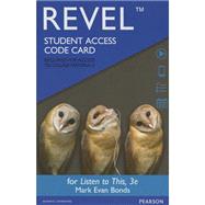 REVEL for Listen to This -- Access Card 9780133869927