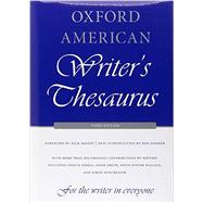 Oxford American Writer's Thesaurus 9780199829927