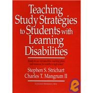 Teaching Study Strategies to Students with Learning Disabilities
