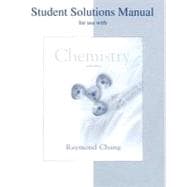 Student Solution Manual to Accompany Chemistry 9780072549928