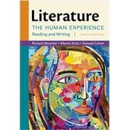Literature: The Human Experience 9781457699931