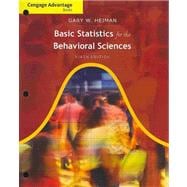 Cengage Advantage Books: Basic Statistics for the Behavioral Sciences 9780495909941
