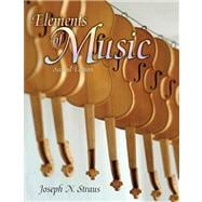 ELEMENTS OF MUSIC & AUDIO CD PKG, 2/e 9780136019947