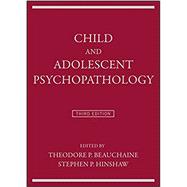 Child and Adolescent Psychopathology 9781119169956