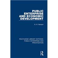 Public Enterprise and Economic Development 9780367179960