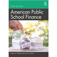 American Public School Finance 9781138499966