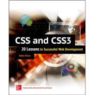 CSS & CSS3: 20 Lessons to Successful Web Development 9780071849968
