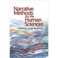 Narrative Methods for the Human Sciences