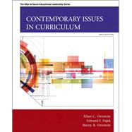 Contemporary Issues in Curriculum 9780133259971