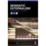 Semantic Externalism 9780415449977