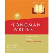 Longman Writer, The, Concise Edition, MLA Update Edition: Rhetoric and Reader 9780205739981