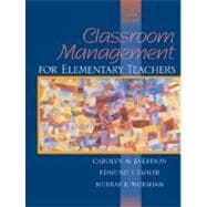 Classroom Management for Elementary Teachers 9780205349982