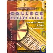 College Keyboarding: Microsoft Word 6.0/7.0 Word Processing : Lessons 61-120 (Book with Diskette)