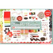 Thimble Blossoms Jigsaw Puzzle for Adults by Camille Roskelley 1000 Pieces, Dimensions 28 x 20