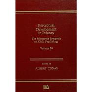 Perceptual Development in infancy: The Minnesota Symposia on Child Psychology, Volume 20