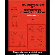 Supervision of Concrete Construction 1