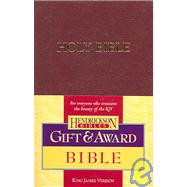 The Holy Bible: King James Version, Burgundy, Imitation Leather, Gift & Award