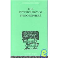 The psychology of philosophers